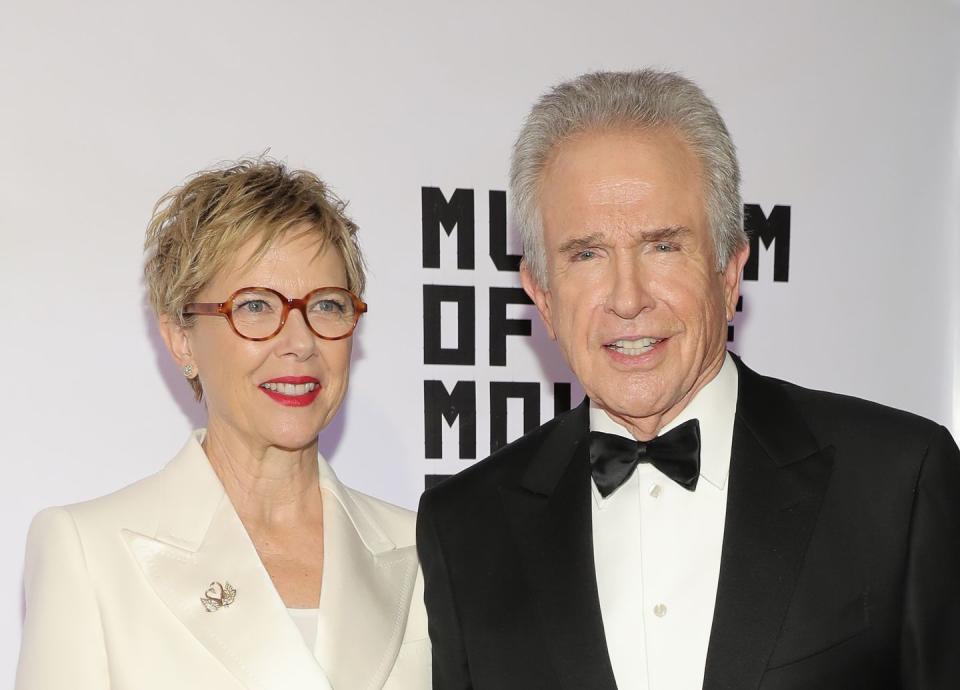 Warren Beatty and Annette Bening, 21 years