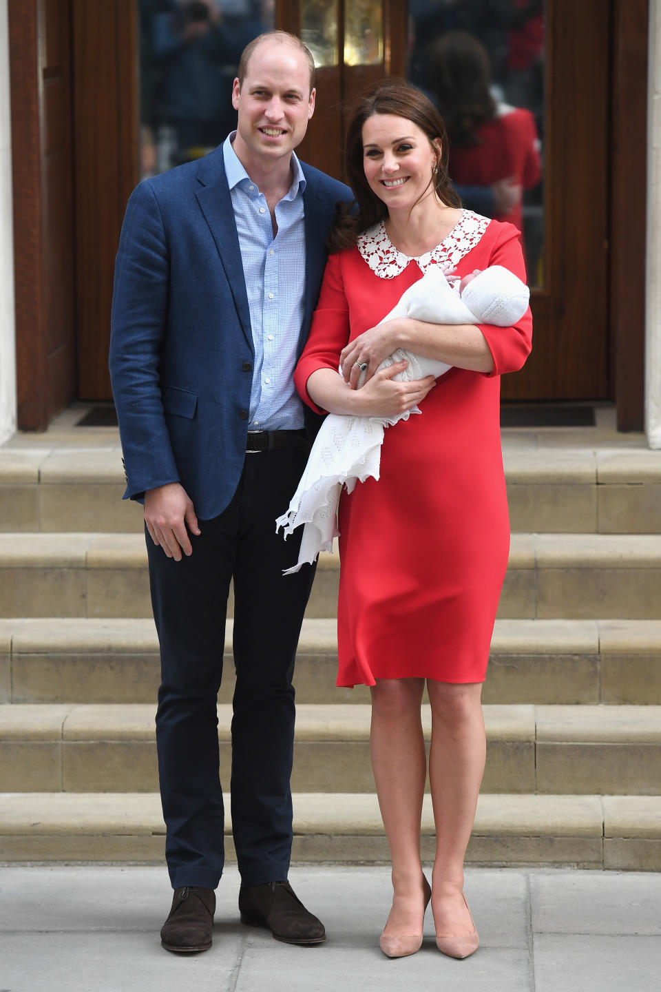 The royal couple have left hospital to return to Kensington Palace.