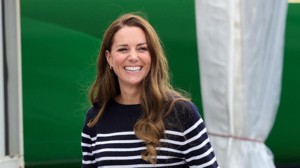 the duchess of cambridge joins the 1851 trust and the great britain sailgp team in plymouth