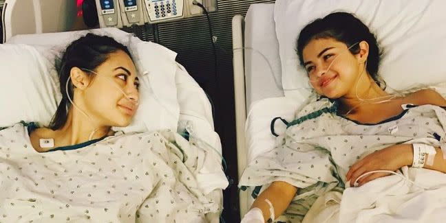 selena gomez and her kidney donor are publicly feuding