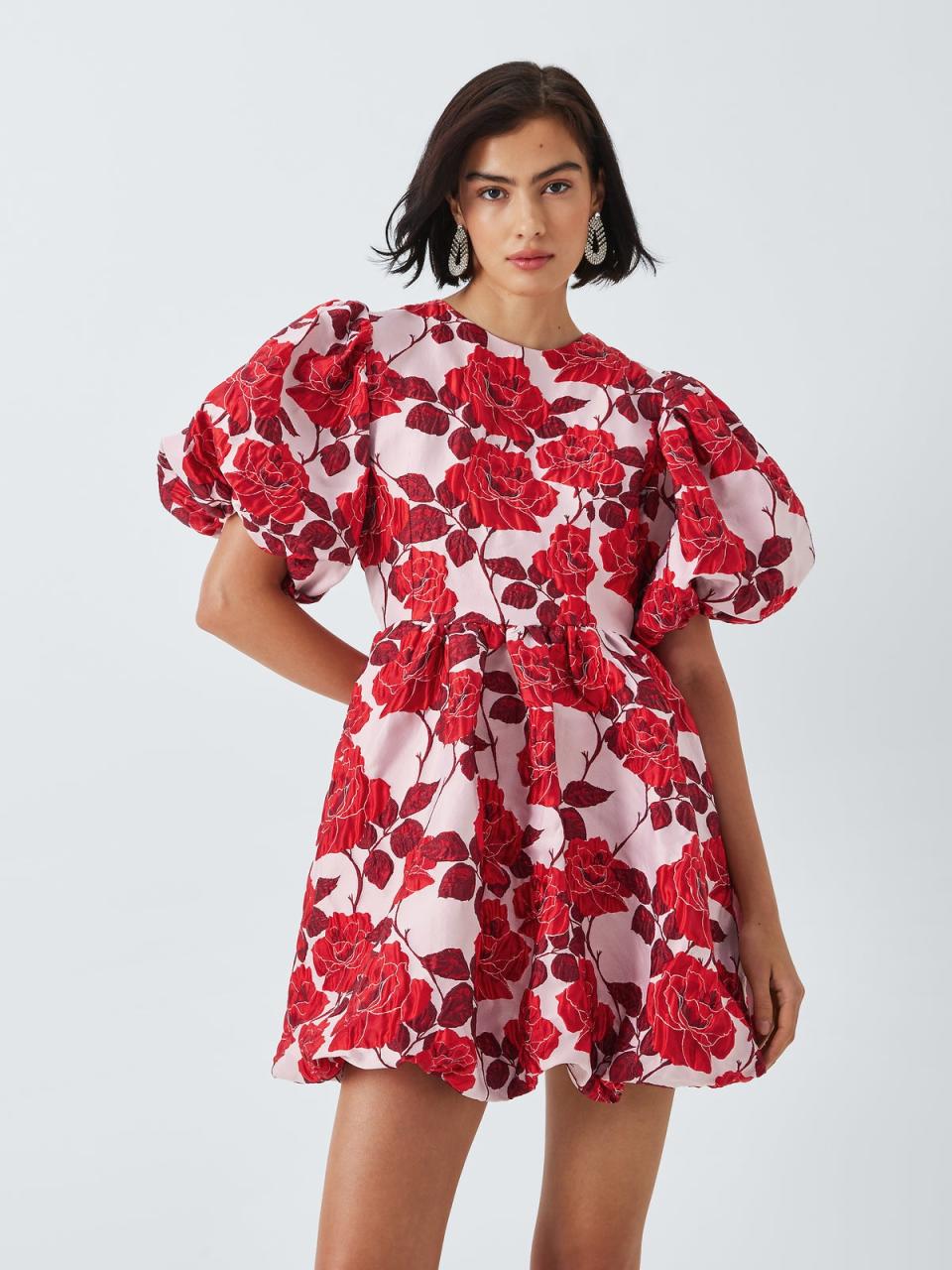 Floral jacquard mini dress, Sister Jane, £89 (Sister Jane)