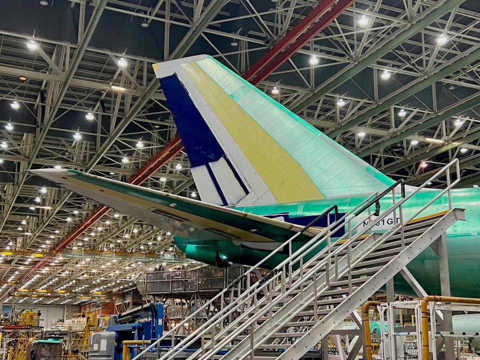 Boeing 747 Factory Tour.