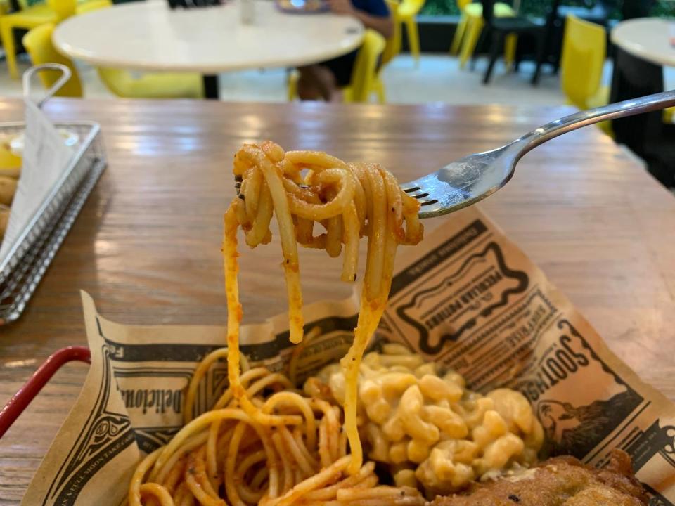 Fin-ery Kitchen - Sides Pasta with Tomato Sauce