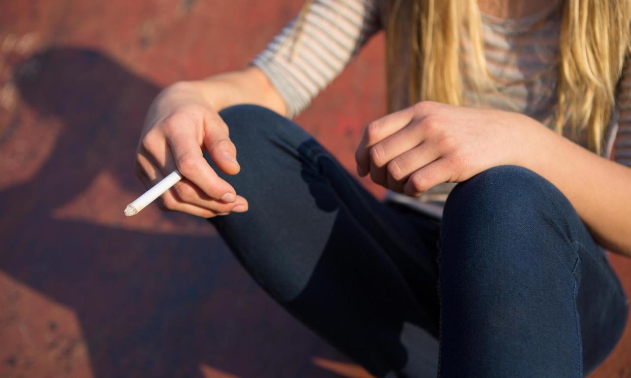 <span>The government has proposed preventing anyone who is turning 15 this year or younger from ever being able to legally buy tobacco products.</span><span>Photograph: Daisy-Daisy/Alamy</span>