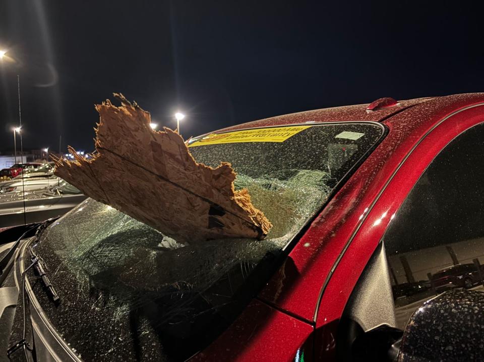 Garden City damage (KSN Meteorologist Jack Maney)