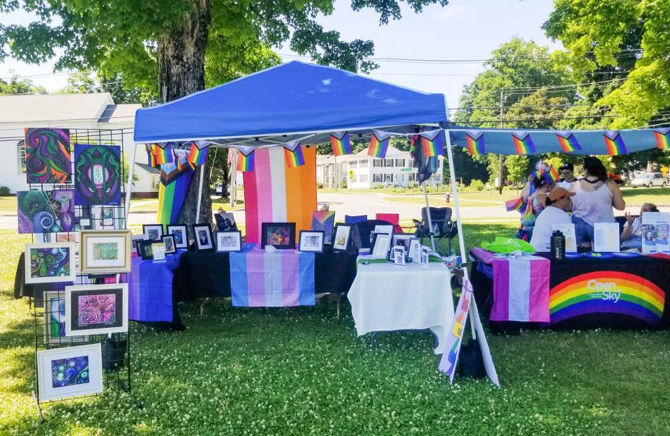 A Small Town Pride event held last year in West Brookfield.