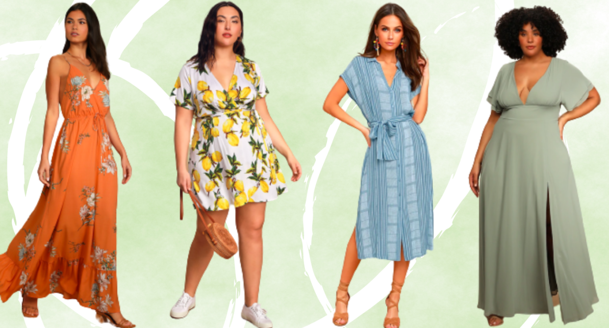 Add these Lulus spring dresses yo your next online order. 