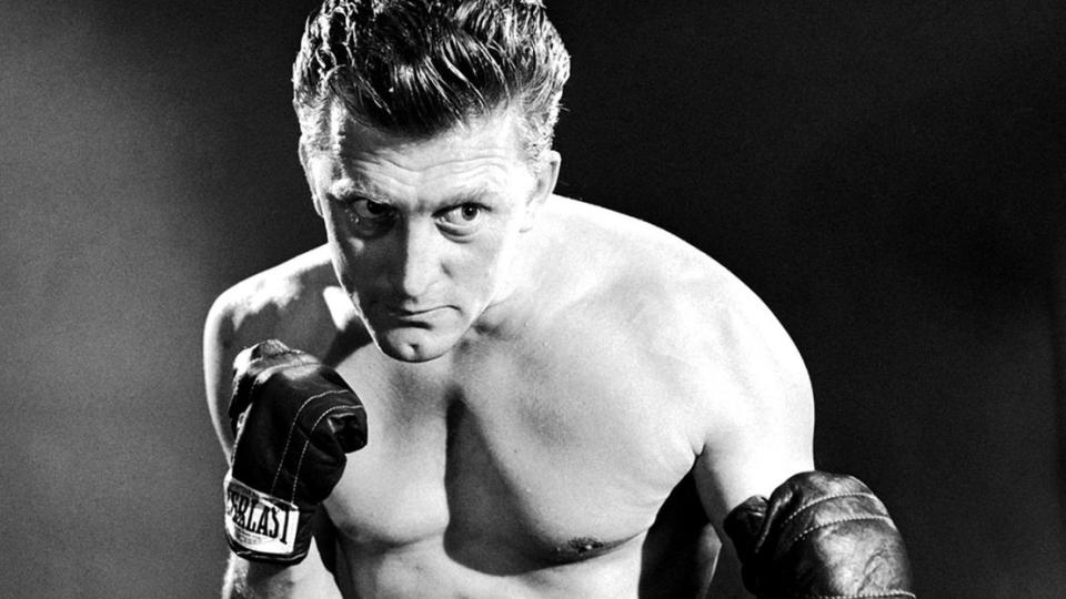 Kirk Douglas in 1949 boxing drama 'Champion'. (Credit: United Artists)