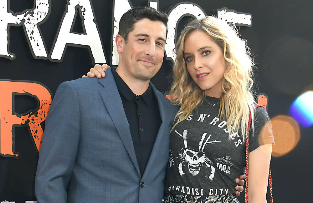 Jason Biggs lied to his wife Jenny Mollen about his past alcohol addiction credit:Bang Showbiz