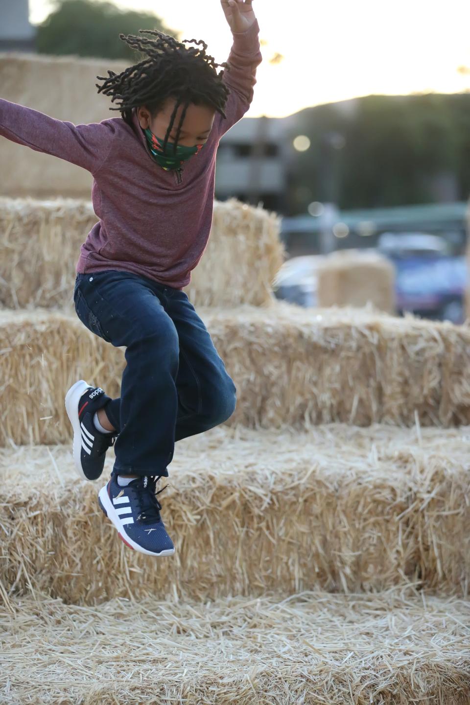 The Children’s Museum of Phoenix opened its parking lot and more for a 20,000 square foot outdoor playground called Adventure Play.