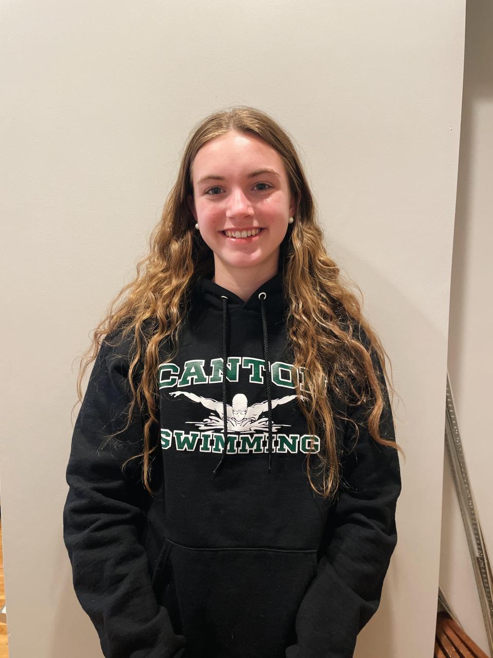 Canton's Annie McLean was selected to The Patriot Ledger/Enterprise's swimming All-Scholastic team for the 2023-24 season.