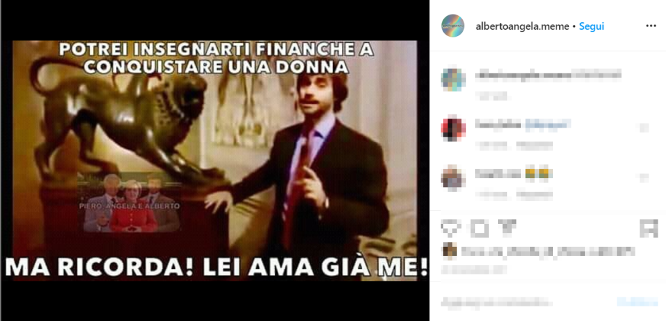 Dalla frase "divulgo forte", alla coperta con la sua faccia che qualunque donna vorrebbe avere, fino alla bellezza che dura nel tempo a differenza di quella di Diletta Leotta... ecco i meme più belli dedicati al forbito e sensuale (sempre con ironia) Alberto Angela