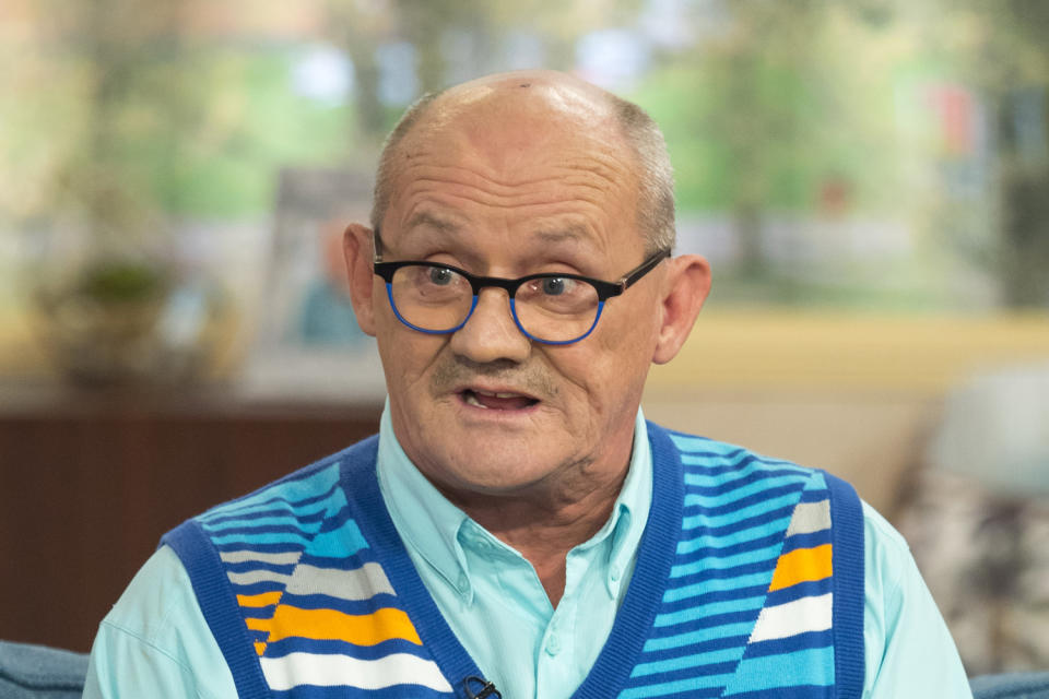 Health scare: Brendan O'Carroll was rushed to hospital with a suspected heart attack: Rex