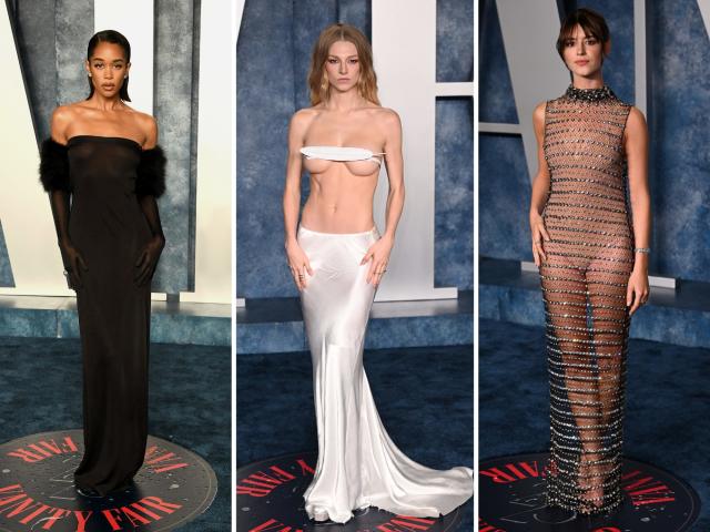 The Most Daring Looks Celebrities Wore To The 2023 Vanity Fair Oscar After Party