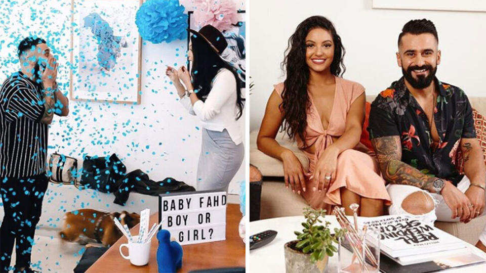 Googlebox stars Matty and Sarah Marie Fahd are expecting first child.