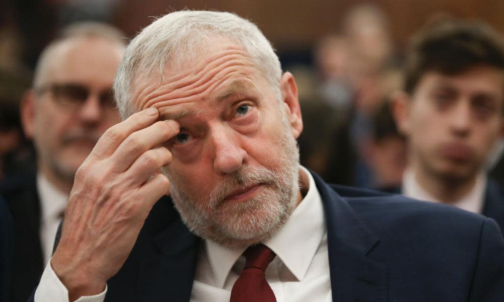 Britain's opposition Labour Party leader Jeremy Corbyn