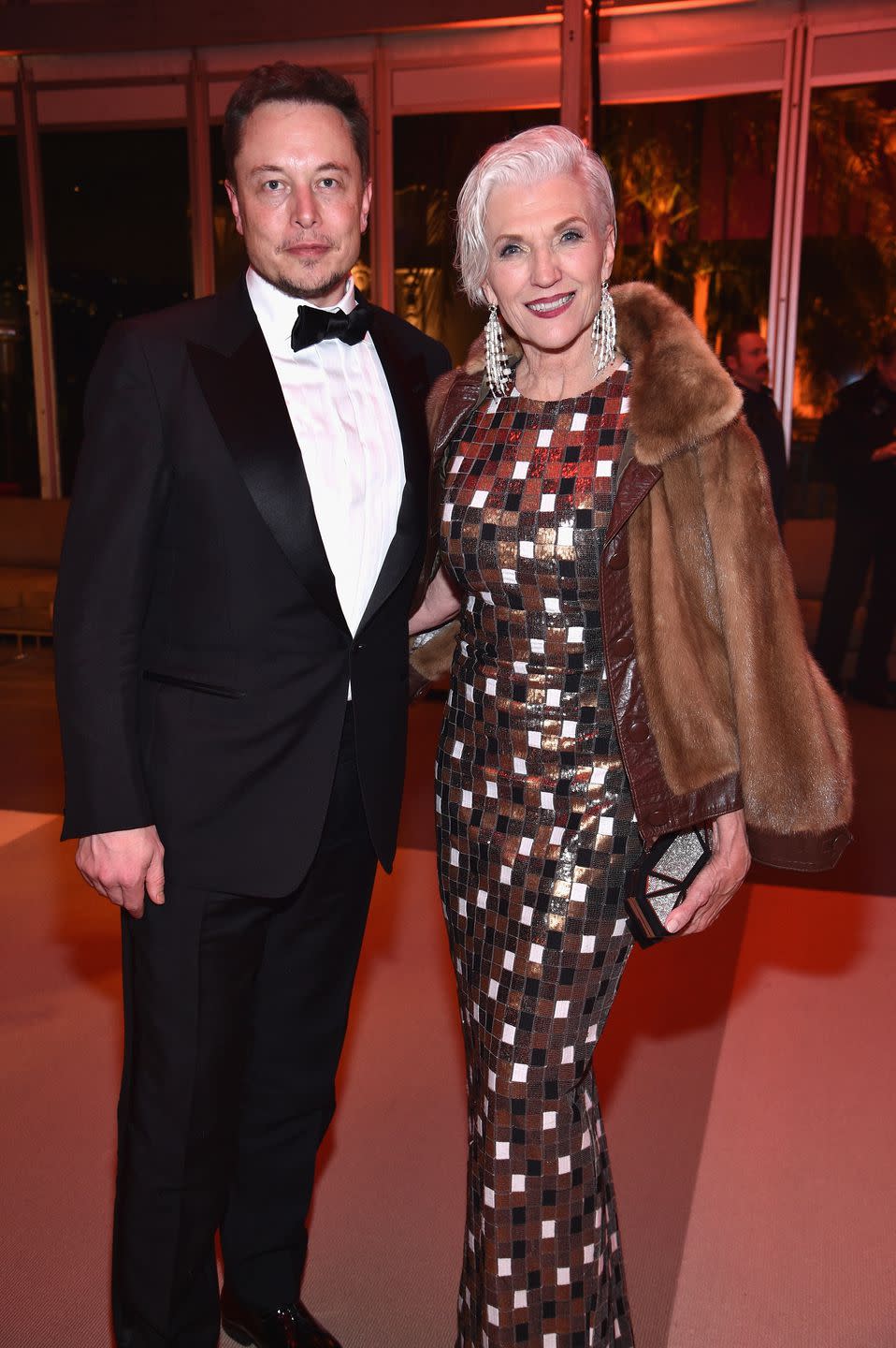 Elon Musk's mother Maye Musk is a model.