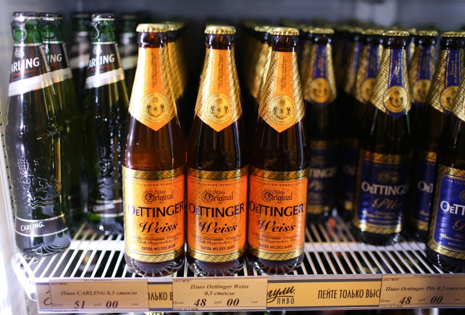 <p>Das bayrische Günstig-Bier erfreut sich großer Beliebtheit in Deutschland und wird mit einem Absatz von 5,88 Hektolitern auf Platz fünf gelistet. (Foto: gettyimages) </p>