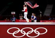 <p>Biography: 18 years old</p> <p>Event: Women's 57kg (taekwondo)</p> <p>Quote: "My 8-year-old self was running around the school yard saying I was going to be Olympic champion but she could never have imagined what this moment is like. It's unbelievable. It really hasn't sunk in yet."</p>