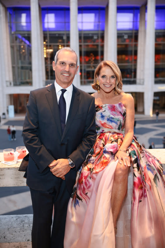 John Molner, Katie Couric<p>Photo by Dimitrios Kambouris/Getty Images for American Ballet Theatre</p>