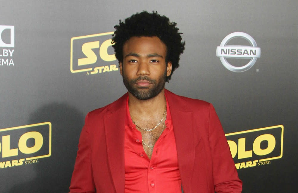 Childish Gambino has debuted two new tracks featuring Kanye West and Kid Cudi credit:Bang Showbiz