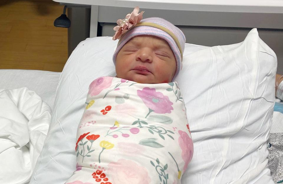 The Lehigh Valley's newest resident, Baby Girl Garala, was born on New Year's Day.