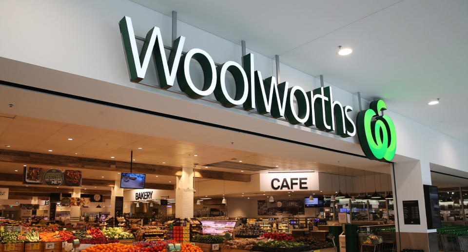 Woolworths store pictured.