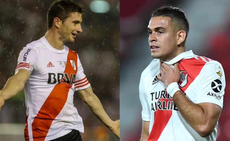 Lucas Alario y Rafael Santos Borré compartieron el plantel de River en un lapso breve pero muy positivo.