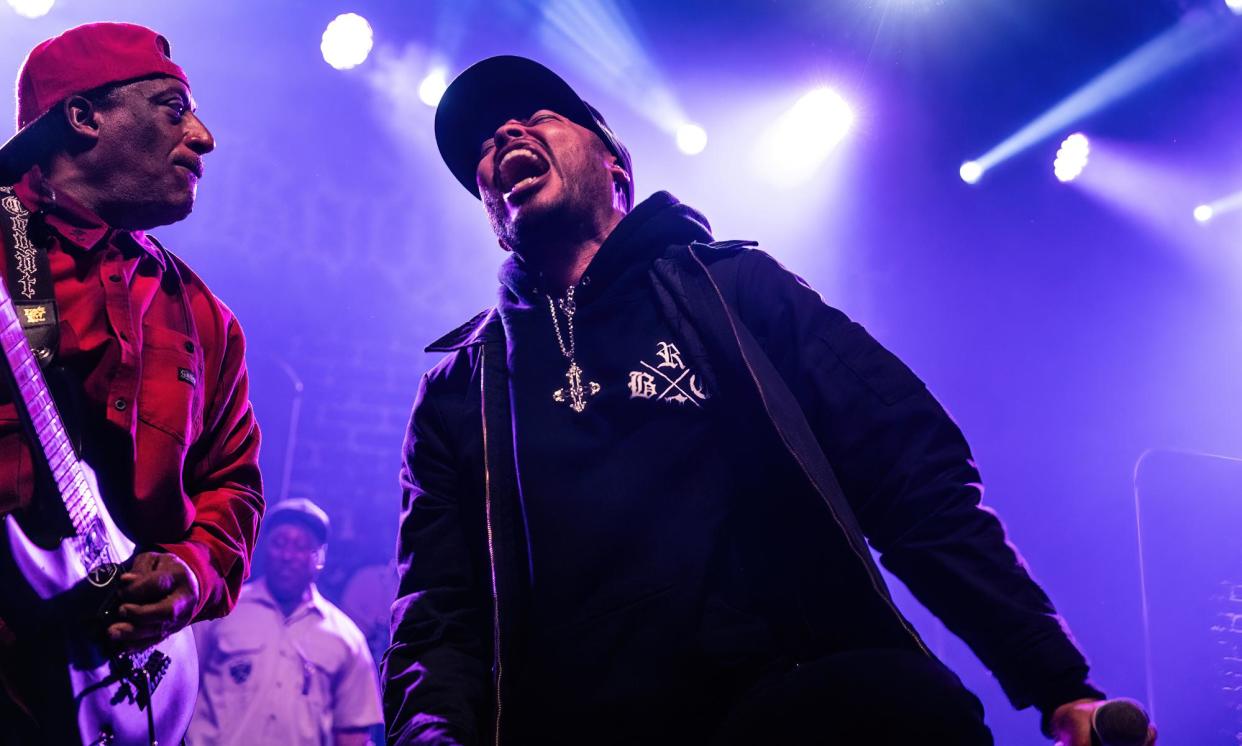 <span>Still angry … Ice-T and Body Count.</span><span>Photograph: Sonja Horsman/The Guardian</span>