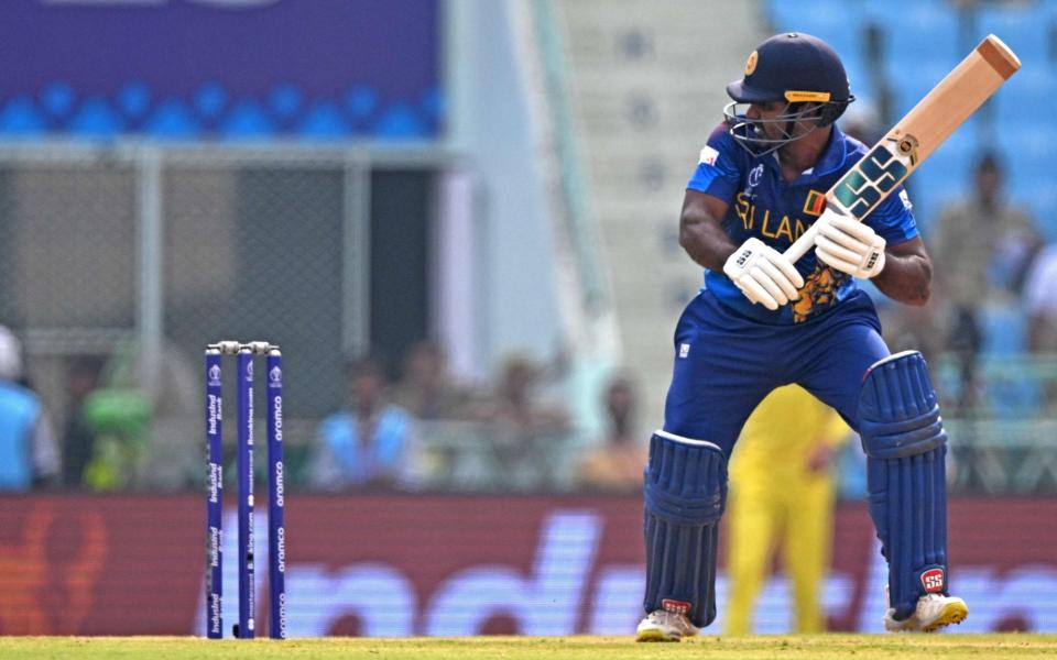 Kusal Perera leg-glances