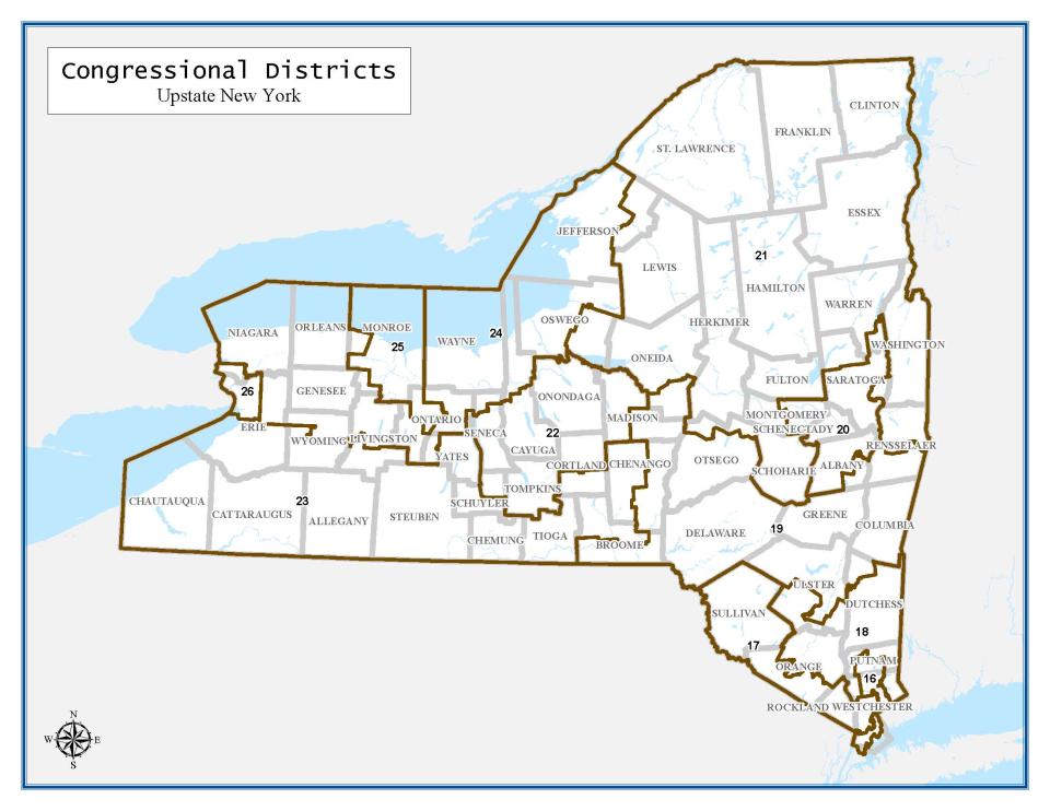 Proposed 2022 NYS Congressional Population Report