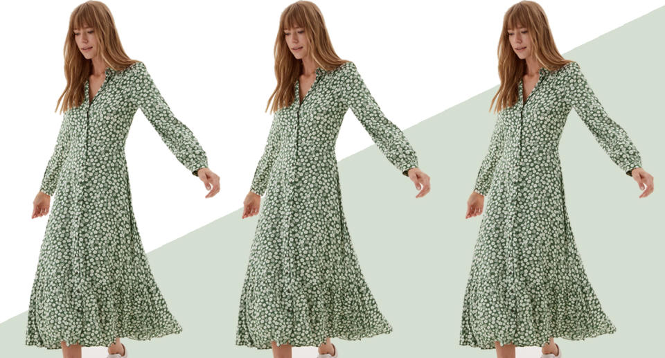This new in M&S dress is our dress of the day - here's why. (Marks and Spencer)