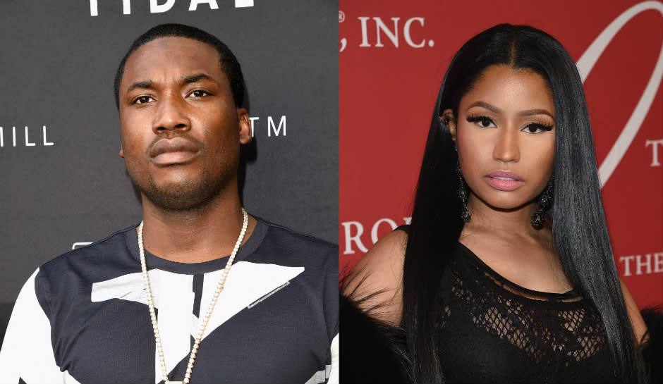 Meek Mill's Instagram Post After Nicki Minaj Announced She Broke