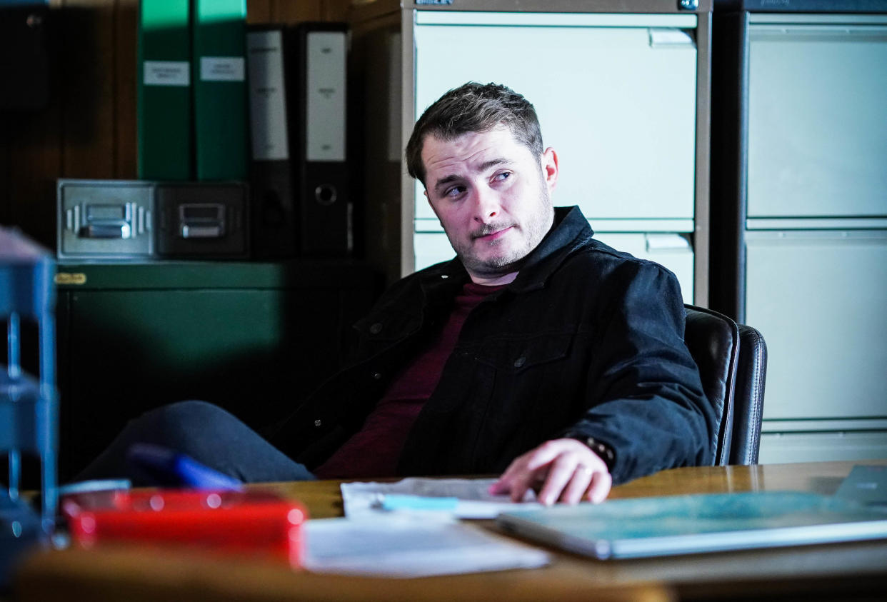 Max Bowden has played Ben Mitchell on EastEnders since taking over the role in 2019. (Jack Barnes/Kieron McCarron/BBC)