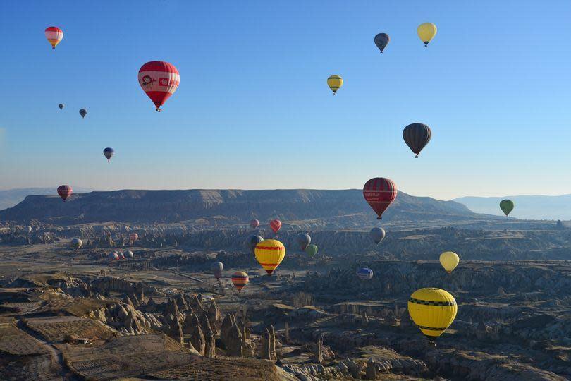 Watford Observer: 'Balloons over Cappadocia - light as air!'