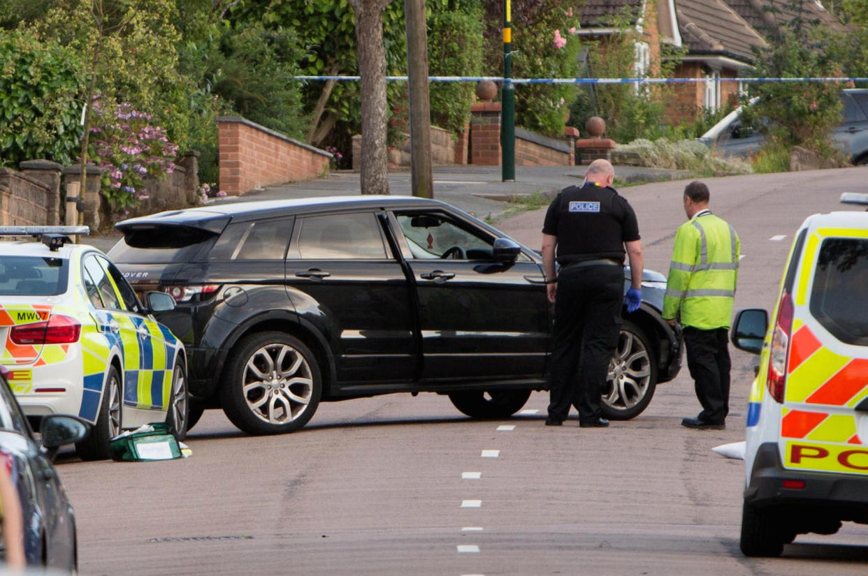 A police officer has been seriously injured after allegedly being run over by a suspected car thief in Birmingham (Picture: SWNS)