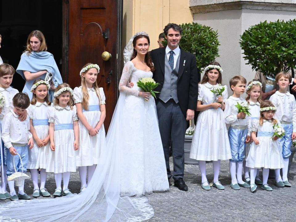 Ludwig Prinz von Bayern und seine Braut Sophie-Alexandra. (Bild: imago/Sven Simon)