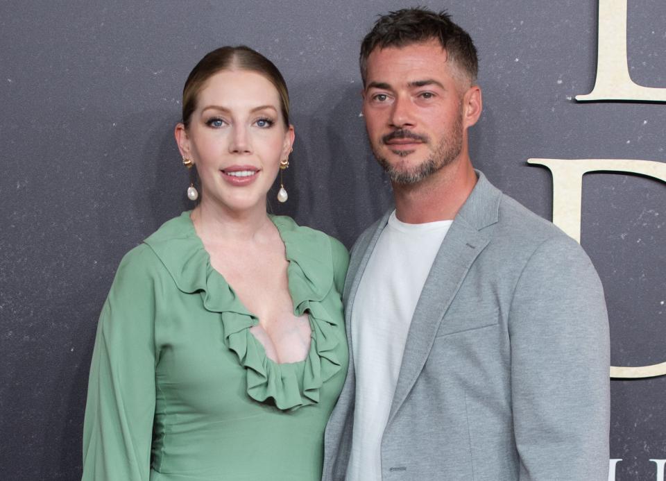  Katherine Ryan and Bobby Kootstra welcomed a son earlier this year. (Getty Images)