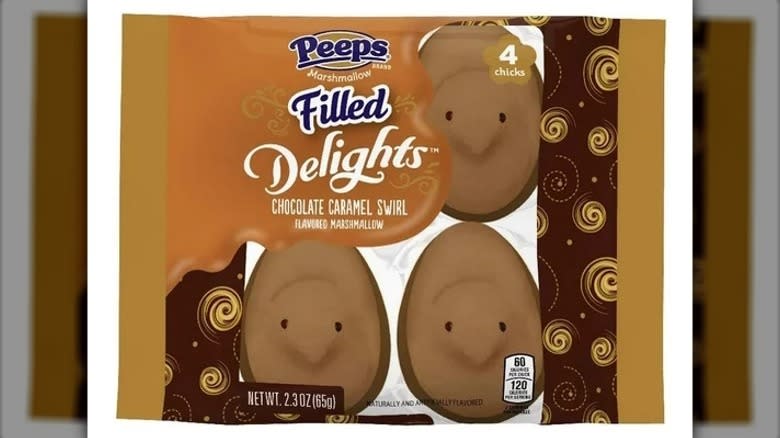 Chocolate Caramel Swirl Peeps