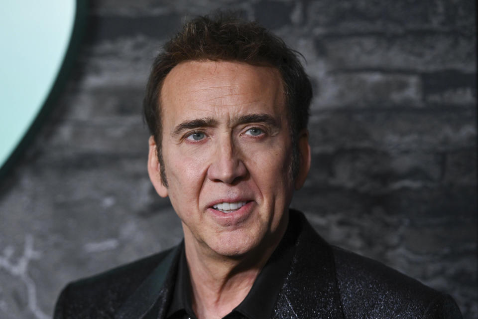 Photo by: NDZ/STAR MAX/IPx 2023 3/28/23 Nicholas Cage at the premiere of 'Renfield' on March 28, 2023 in New York City.