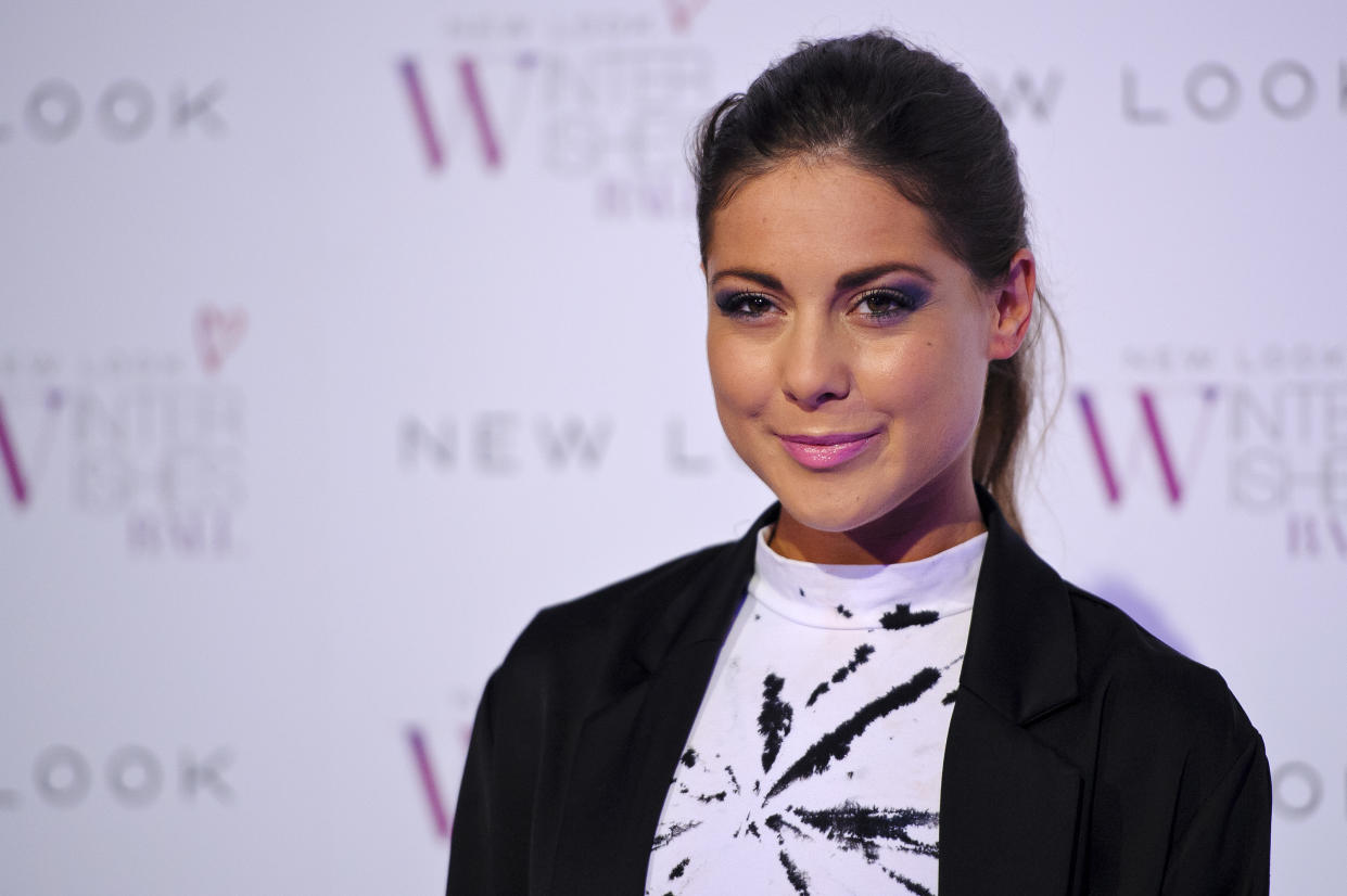 LONDON, ENGLAND - NOVEMBER 06:  Louise Thompson attends the New Look Winter Wishes Charity Ball at Battersea Evolution on November 6, 2013 in London, England.  (Photo by Ben A. Pruchnie/Getty Images)