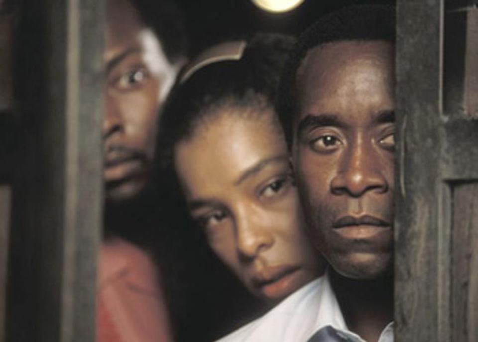 Don Cheadle as  Rusesabagina in Hotel Rwanda