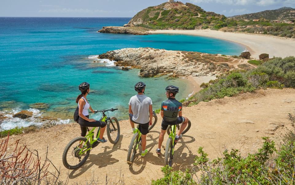 Forte Village in Sardinia offers cycling for children