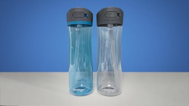  Thermos Nissan Intak Hydration Water Bottle with Meter, Blue:  Sports Water Bottles: Home & Kitchen