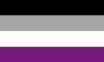 <p>According to the <a href="https://www.asexuality.org/?q=overview.html" rel="nofollow noopener" target="_blank" data-ylk="slk:Asexual Visibility and Education Network;elm:context_link;itc:0;sec:content-canvas" class="link ">Asexual Visibility and Education Network</a>, Asexuality is defined by a lack of sexual attraction. "They are not drawn to people sexually and do not desire to act upon attraction to others in a sexual way."</p><p>Asexuality is also a spectrum of attraction where people can fall into a subset called "<a href="https://www.asexuality.org/?q=grayarea" rel="nofollow noopener" target="_blank" data-ylk="slk:gray asexuality;elm:context_link;itc:0;sec:content-canvas" class="link ">gray asexuality</a>." People who identify this way call themselves "gray ace." This spectrum includes people who feel sexual attraction infrequently, who only feel sexual attraction under a specific set of circumstances and more.</p><p><a href="https://medium.com/matthews-place/lgbtq-symbols-7d925b396ebe" rel="nofollow noopener" target="_blank" data-ylk="slk:According to Medium;elm:context_link;itc:0;sec:content-canvas" class="link ">According to <em>Medium</em></a>, the flag was created in 2010 to help create awareness to the community. </p><p>Black: Represents Asexuality as a whole</p><p>Gray: Represents gray asexuality and demisexuality. Demisexuality is defined as no sexual attraction unless there is a strong emotional bond according to AVEN.</p><p>White: Represents sexuality</p><p>Purple: Represents community </p>