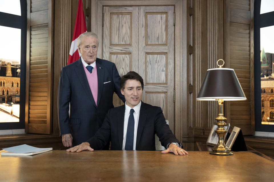 Mulroney and Trudeau