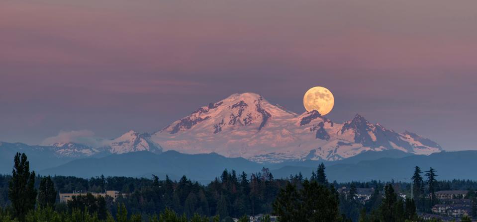 June's strawberry moon signaled the start of strawberry harvesting season.