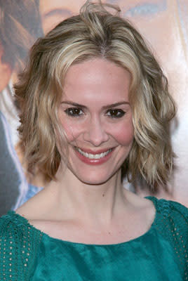 Sarah Paulson at the New York premiere of Universal Pictures' Georgia Rule