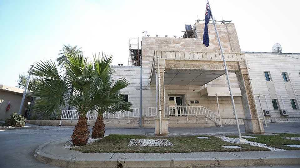 A 34-year-old security contractor was killed while working the Australian Embassy in Baghdad, the government has confirmed. Photo: AAP