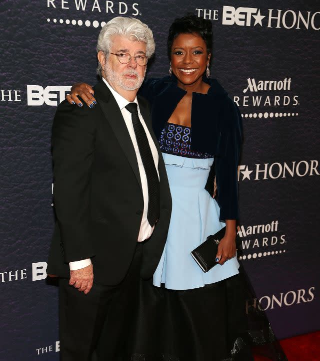 George Lucas & Mellody Hobson